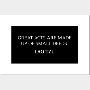 Lao Tzu's Quote Posters and Art